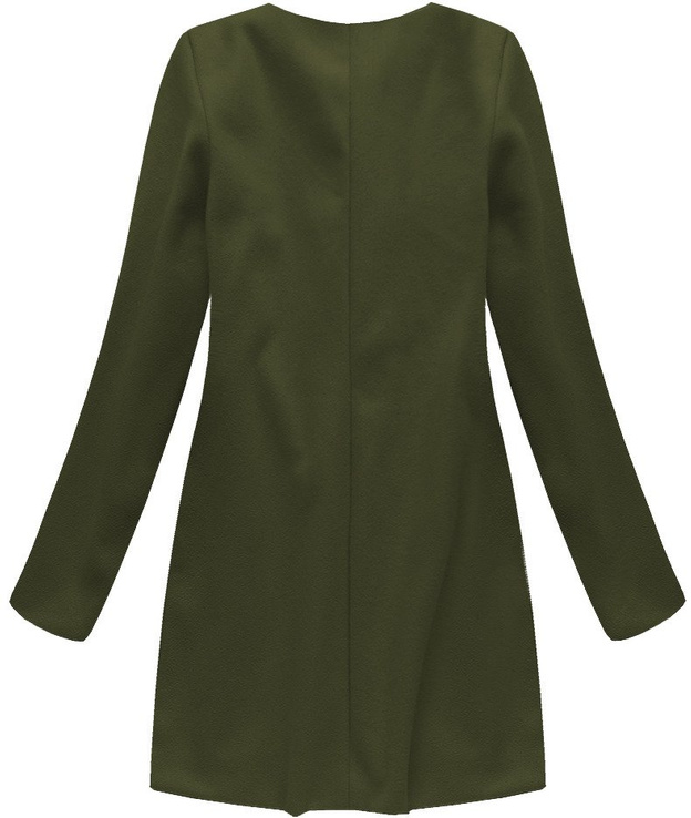 MINIMALISTYCZNY PŁASZCZ KHAKI (172ART)