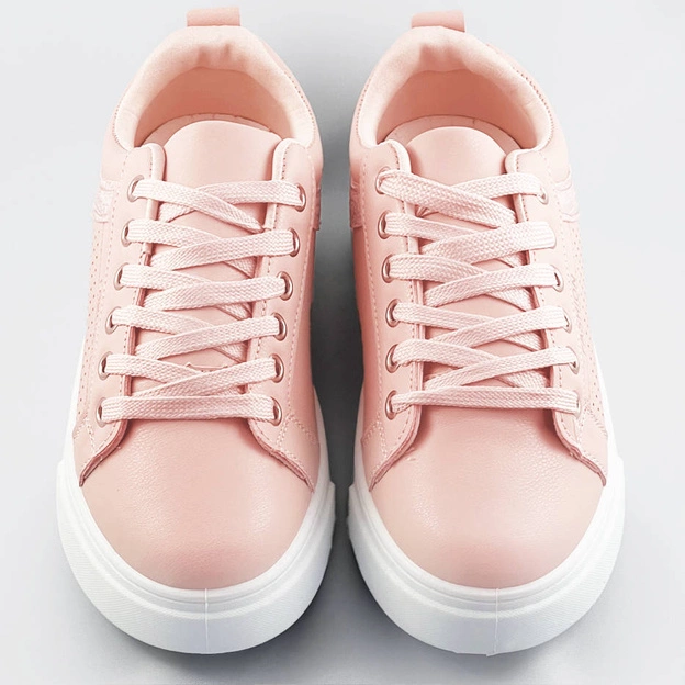 Buty sportowe damskie różowe (s221)
