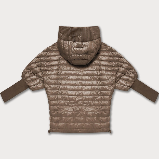 Damska kurtka nietoperz Minority beżowy (P3-6913-305)