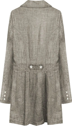 CIENKI PŁASZCZYK KAKAOWY (1295)