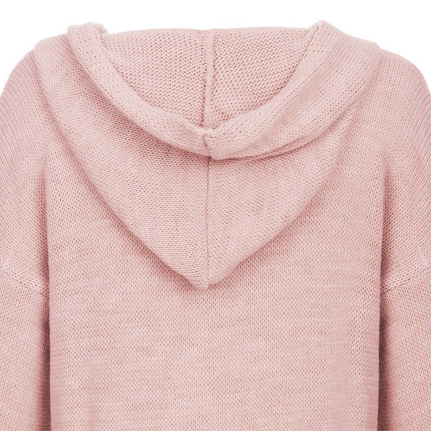 SWETER Z BUFIASTYMI RĘKAWAMI ANTYCZNY RÓŻ (116ART)