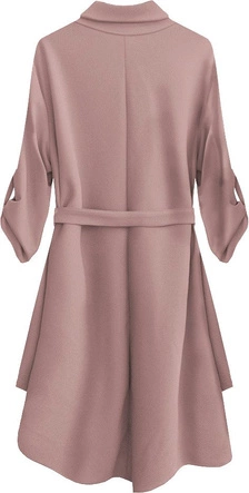 DŁUGA KOSZULA OVERSIZE RÓŻOWA (538ART)