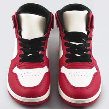 Damskie sneakersy za  kostkę czerwono-białe (xa069)