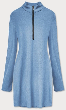 TUNIKA Z SUWAKIEM NIEBIESKA (674ART)