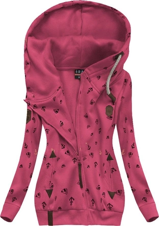 BLUZA W MARYNARSKIM STYLU RÓŻOWA (1929)