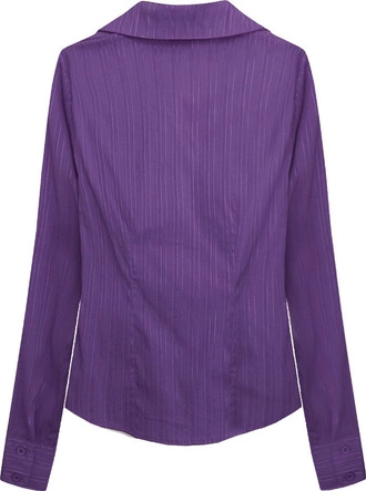 ELEGANCKA KOSZULA FIOLETOWA (1084)