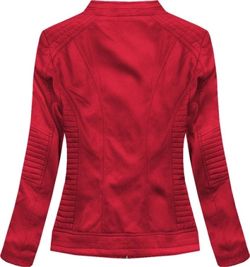 KLASYCZNA RAMONESKA Z EKOSKÓRY CZERWONA (TD1136)