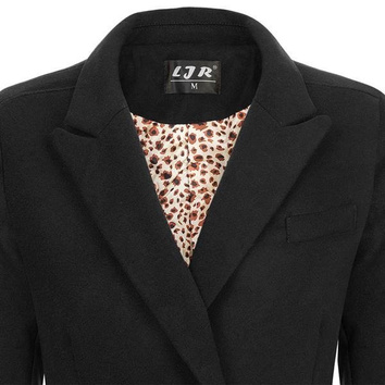 CASUALOWA MARYNARKA CZARNA (8106)