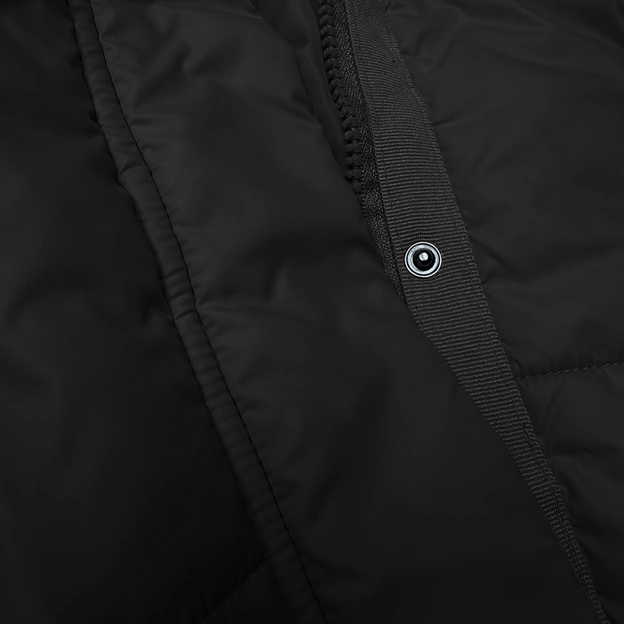 Krótka kurtka damska z kapturem J Style czarna (16M9237-392)