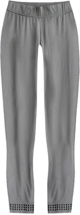 BŁYSZCZĄCE LEGGINSY Z DŻETAMI SZARE (373ART)