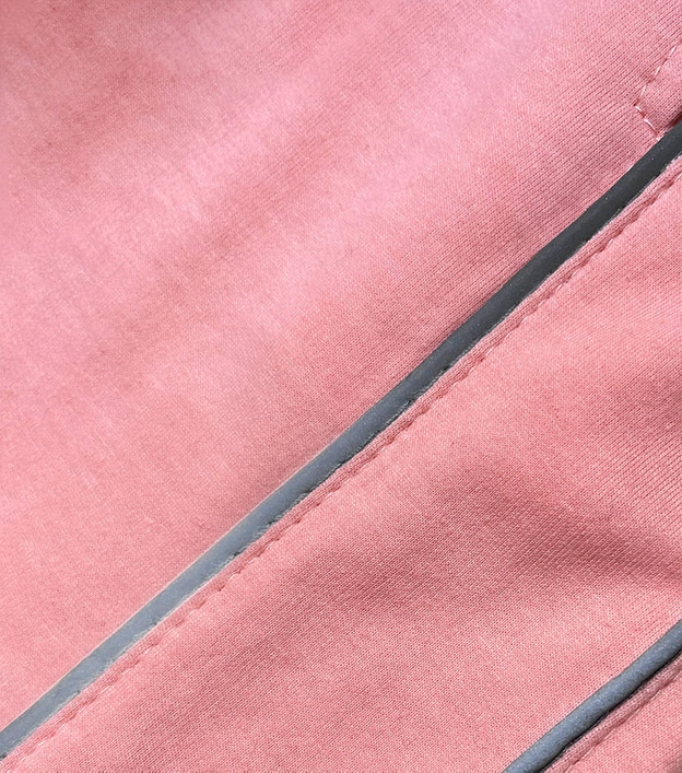 Krótkie spodenki damskie łososiowe (8K952-38)