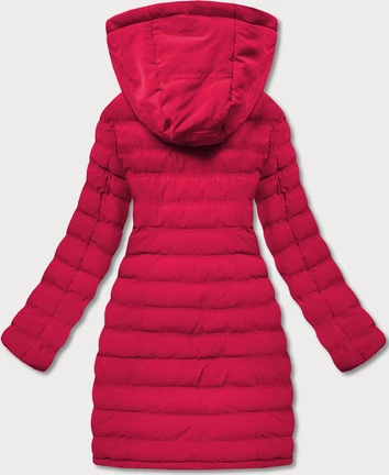 Kurtka zimowa damska czerwona (m-21307)