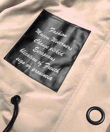 LEKKA DAMSKA PARKA BEŻOWA (B9786-46)