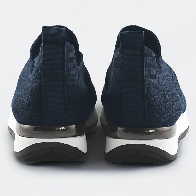 WSUWANE BUTY SPORTOWE DAMSKIE GRANATOWE (XA157)