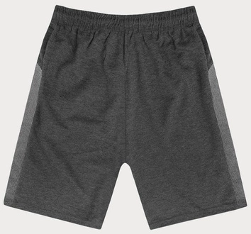 Krótkie spodenki męskie ciemne szare (8K923-5)