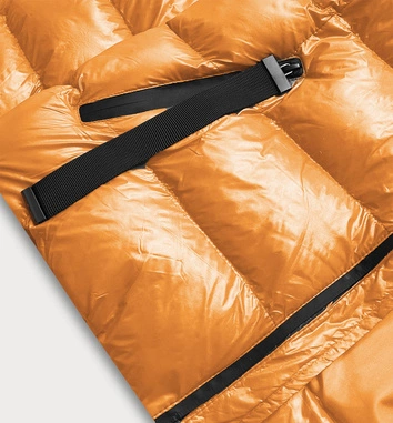 Sportowa kurtka damska zimowa kurkuma (5m782-254)