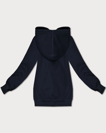 Luźna bluza kangurka z kapturem S'West granatowa (B-11#)