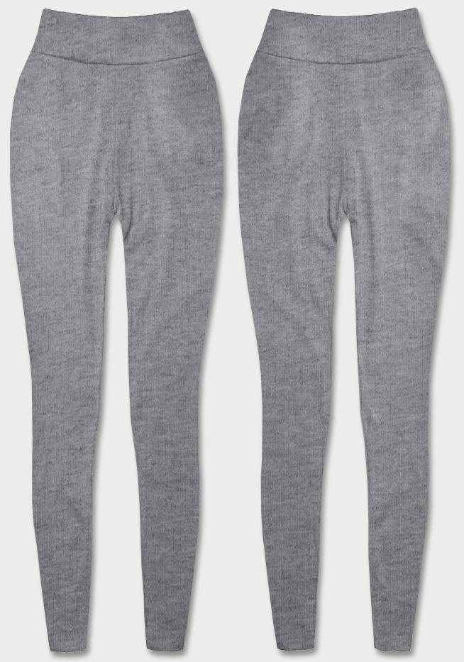 Bawełniane legginsy szare (YW01001-3)