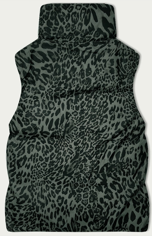 Dwustronna krótka kamizelka S'West khaki-panterka (B8346-11)