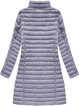 PIKOWANA KURTKA Z KAPTUREM WRZOSOWA (7472-PLUS)