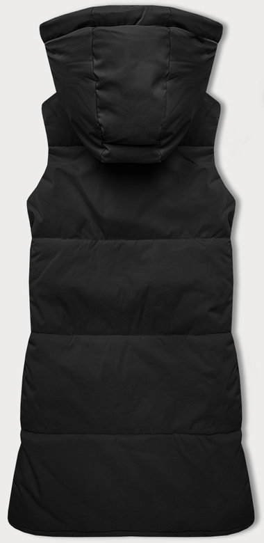 Dwustronna kamizelka damska baranek J Style czarna (16M9166-392)