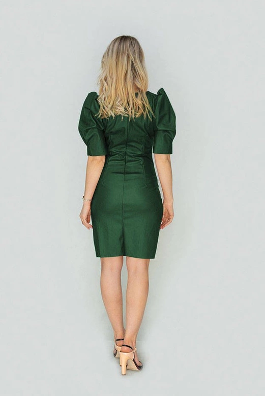 SUKIENKA Z EKOSKÓRY CIEMNOZIELONA (480ART)