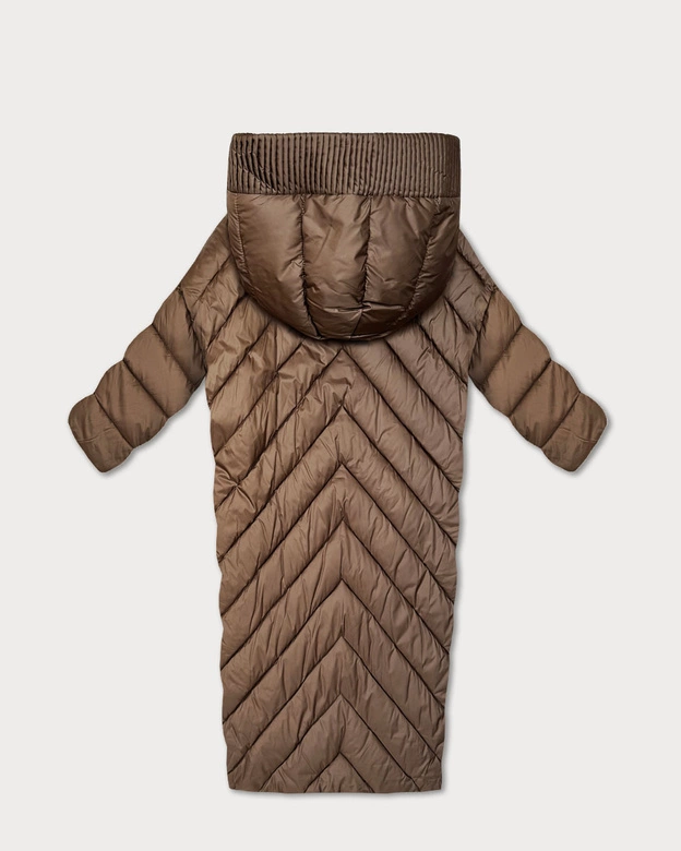 Kurtka zimowa typu nietoperz Minority brązowa (P3-6026-305)