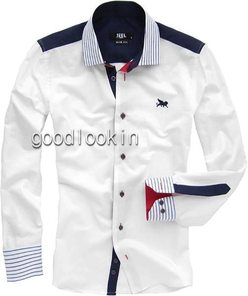 WYJĄTKOWA KOSZULA SLIM FIT JEEL Jeans BIAŁA (3044)