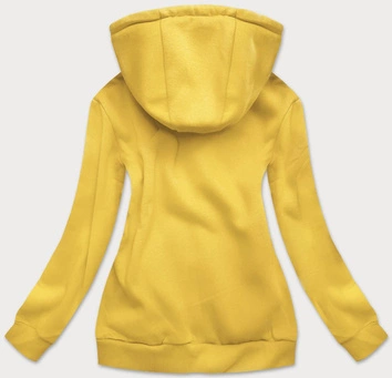 Bluza damska sportowa jasna żółta (W03-68)