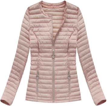 KRÓTKA PIKOWANA KURTKA ŁOSOSIOWA (21815)