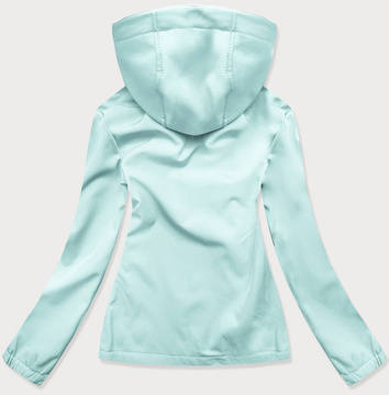 DAMSKA KURTKA-BLUZA TREKKINGOWA MIĘTOWA (HH018-41)