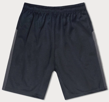 Krótkie spodenki męskie granatowe (8K923-25)