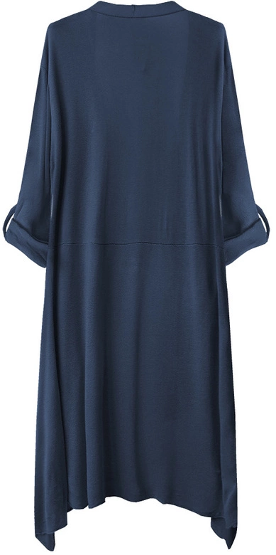 CIENKA NARZUTKA Z KIESZENIAMI GRANATOWA (248ART)