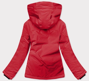 DAMSKA KURTKA ZIMOWA NARCIARSKA  CZERWONA (HH012-5)