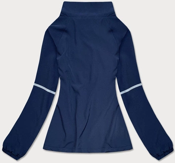 Cienka bluza na suwak granatowa (20325)