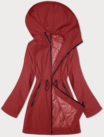 Cienka kurtka z kapturem S'West czerwona (B8236-4)