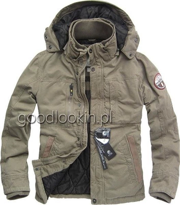 KURTKA ZIMOWA CASABLANCA PIASKOWA (1415)