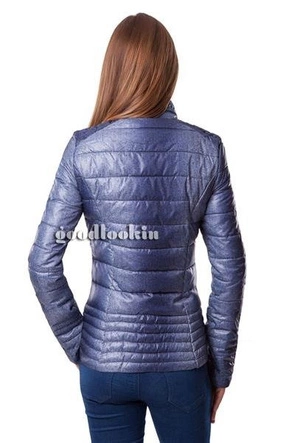 KURTKA HIKISS NIEBIESKI MELANŻ (16NU)