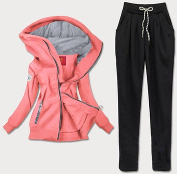 DRES Z KAPTUREM I WYSOKĄ STÓJKĄ ŁOSOSIOWY (AMG747A)