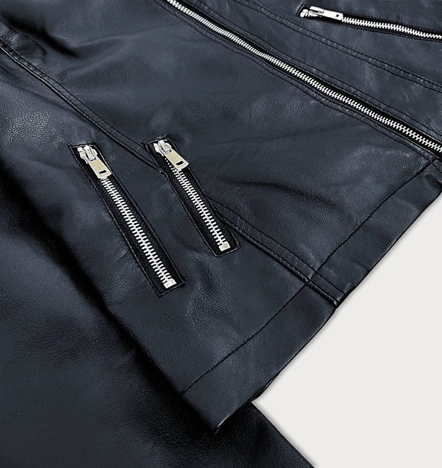 Ramoneska z suwakami granatowa (b0112)