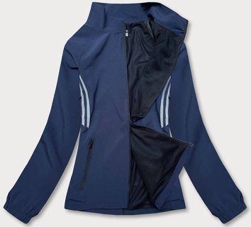 ROZPINANA BLUZA DAMSKA GRANATOWA (20315)