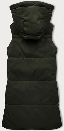 Dwustronna kamizelka damska baranek J Style army (16M9166-136)