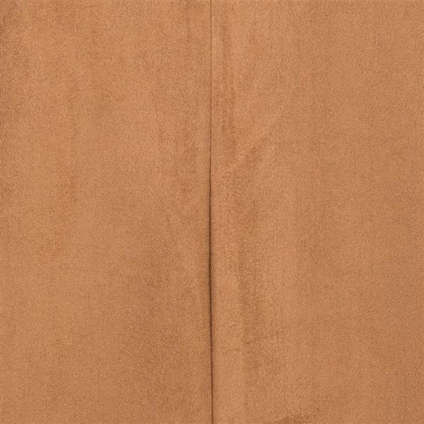 BLUZKA Z ŁEZKĄ I TROKAMI CAMEL CIEMNY (BL152)