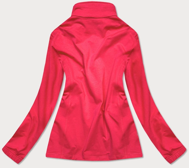 DAMSKA BLUZA SPORTOWA ZE STÓJKĄ KORALOWA (58114)