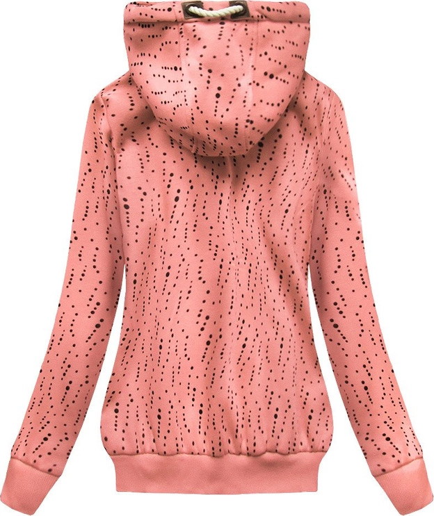 BLUZA W NIEREGULARNE KROPKI ŁOSOSIOWA (1915)