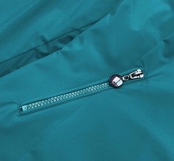 DWUSTRONNA KURTKA DAMSKA MORSKA (6808-337)