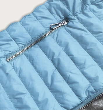 Kurtka z kapturem błękitna (dl011)