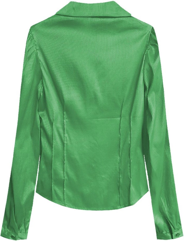 BŁYSZCZĄCA KOSZULA ZIELONA (1007/1)