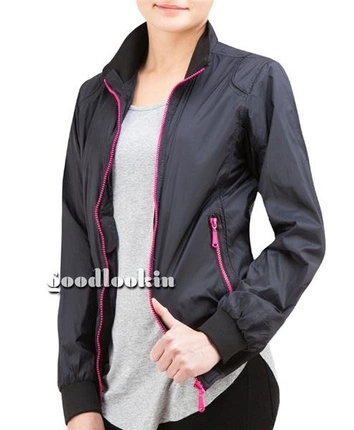 KURTKA WIATRÓWKA CZARNA AL NWICK (50320)