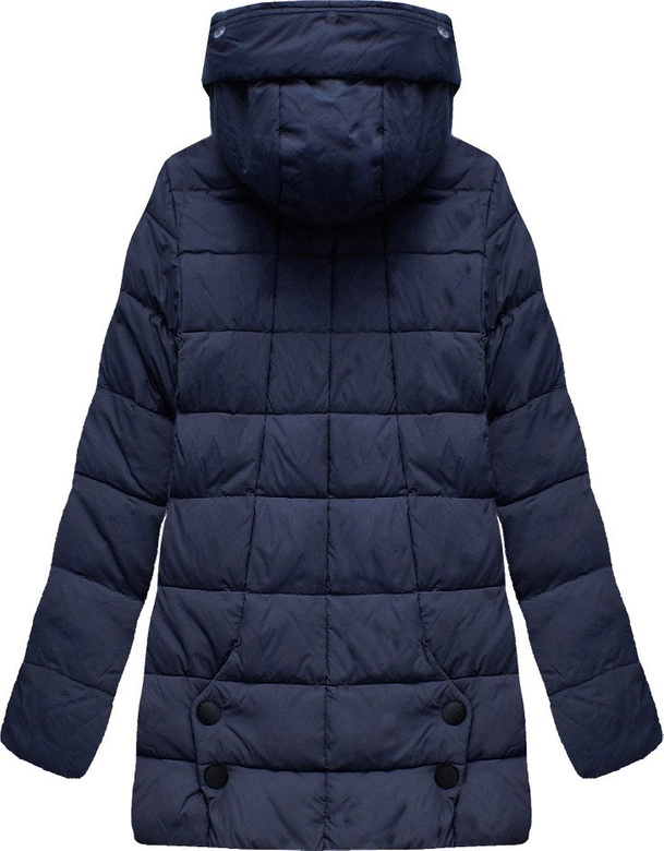 PIKOWANA KURTKA Z KAPTUREM GRANATOWA (1994)